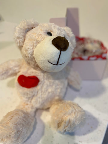 Valentine's Heart Bear & Cupcakes